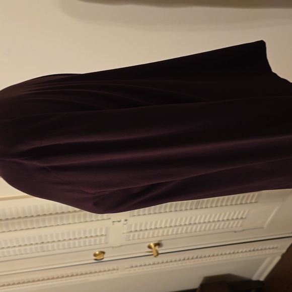 Ralph Lauren Turtle Neck Long Sleeve Rayon&Lyrca Brown XL NWOT - Picture 5 of 6